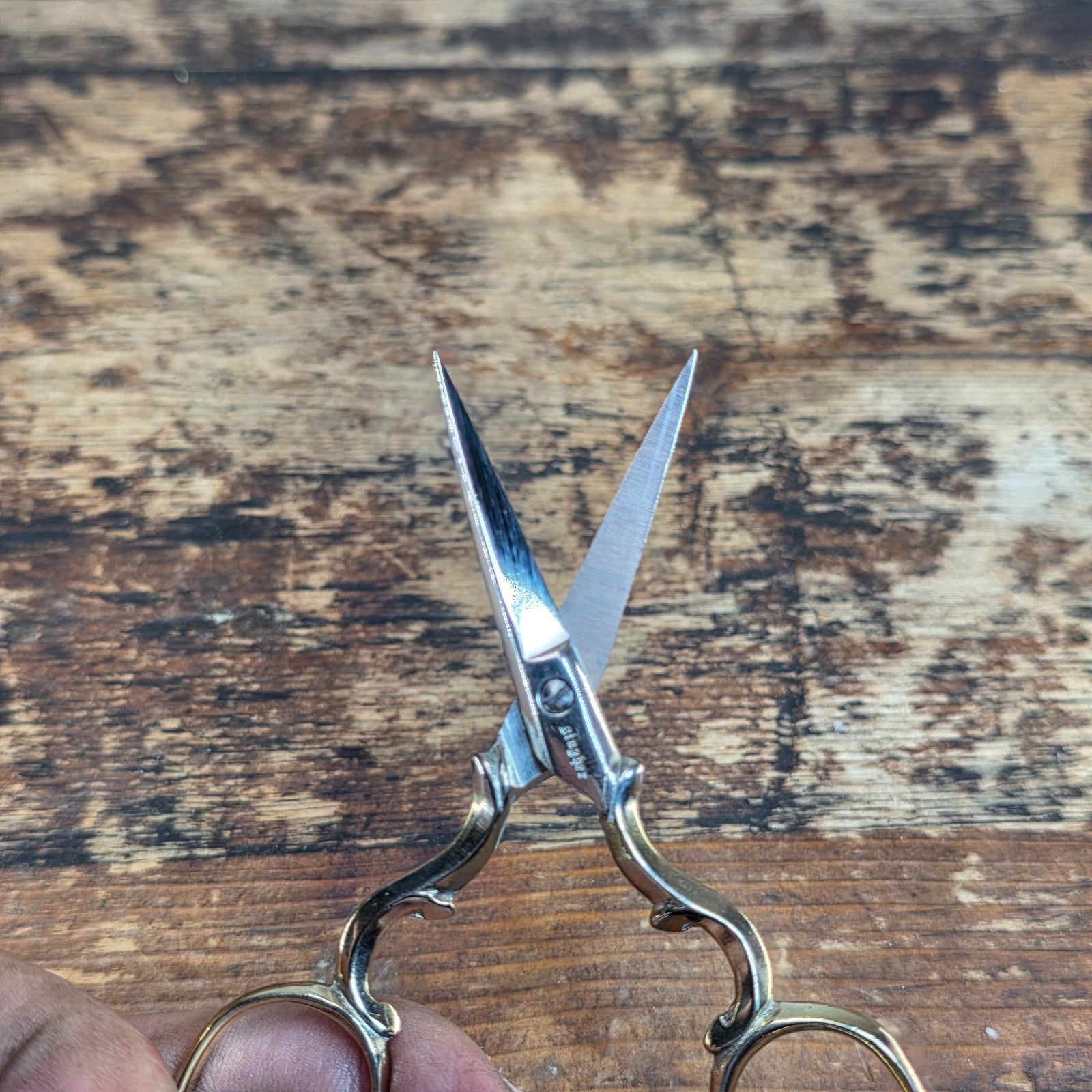 Gingher Collector Series Embroidery Scissors G-CS-2 w/ Leather Sheath Germany