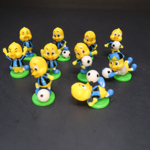 Lot of 10 Soccer Players Mini figures 1.5" to 1.75" each