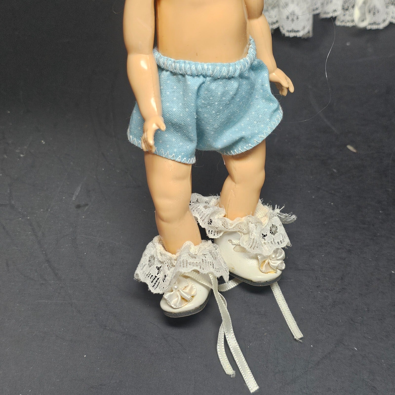 Vintage Virga Doll In Marlene Peterson Dress 8"
