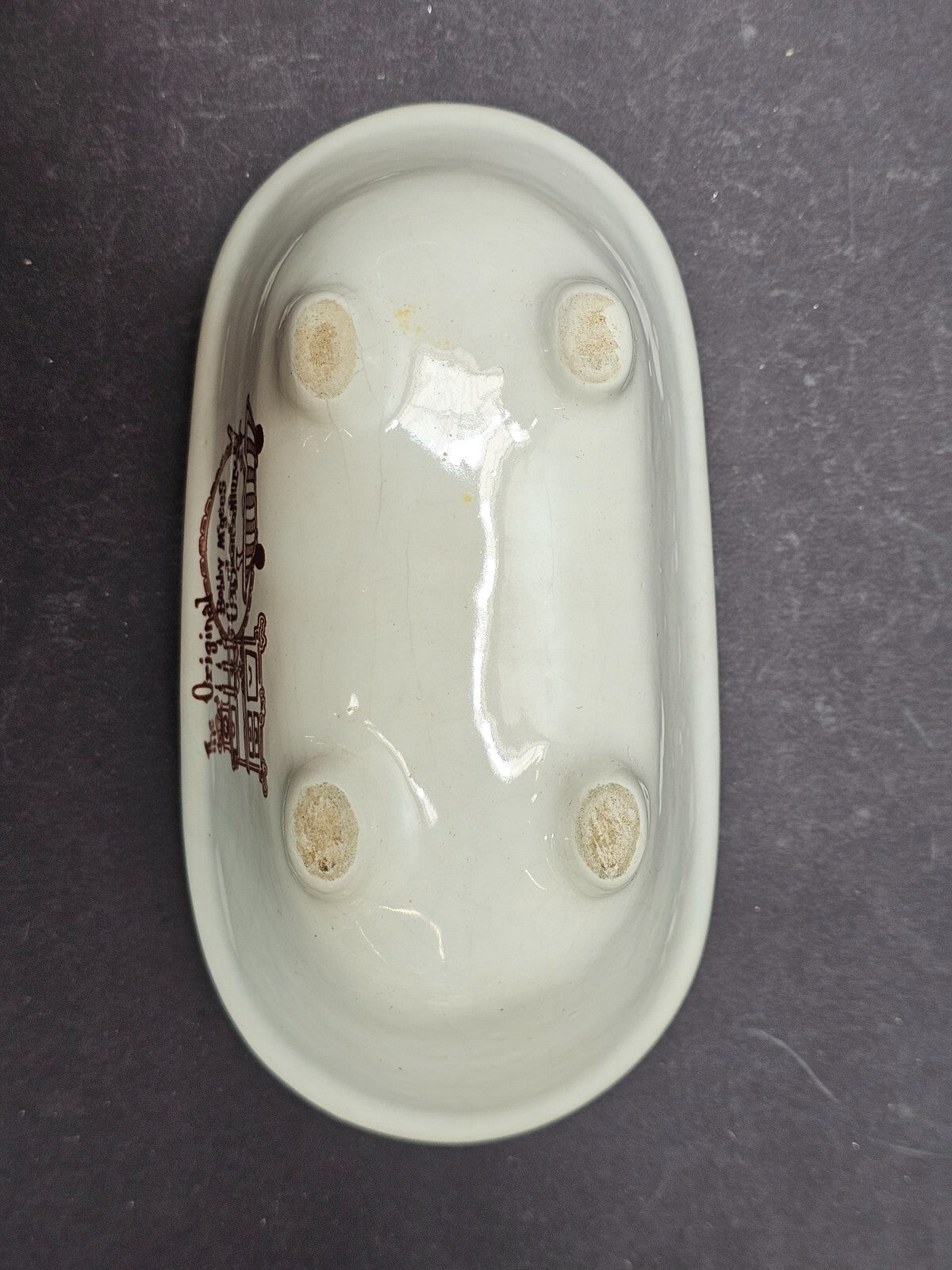 The Original Bobby McGees Conglomeration Bathtub Soap Dish Vintage