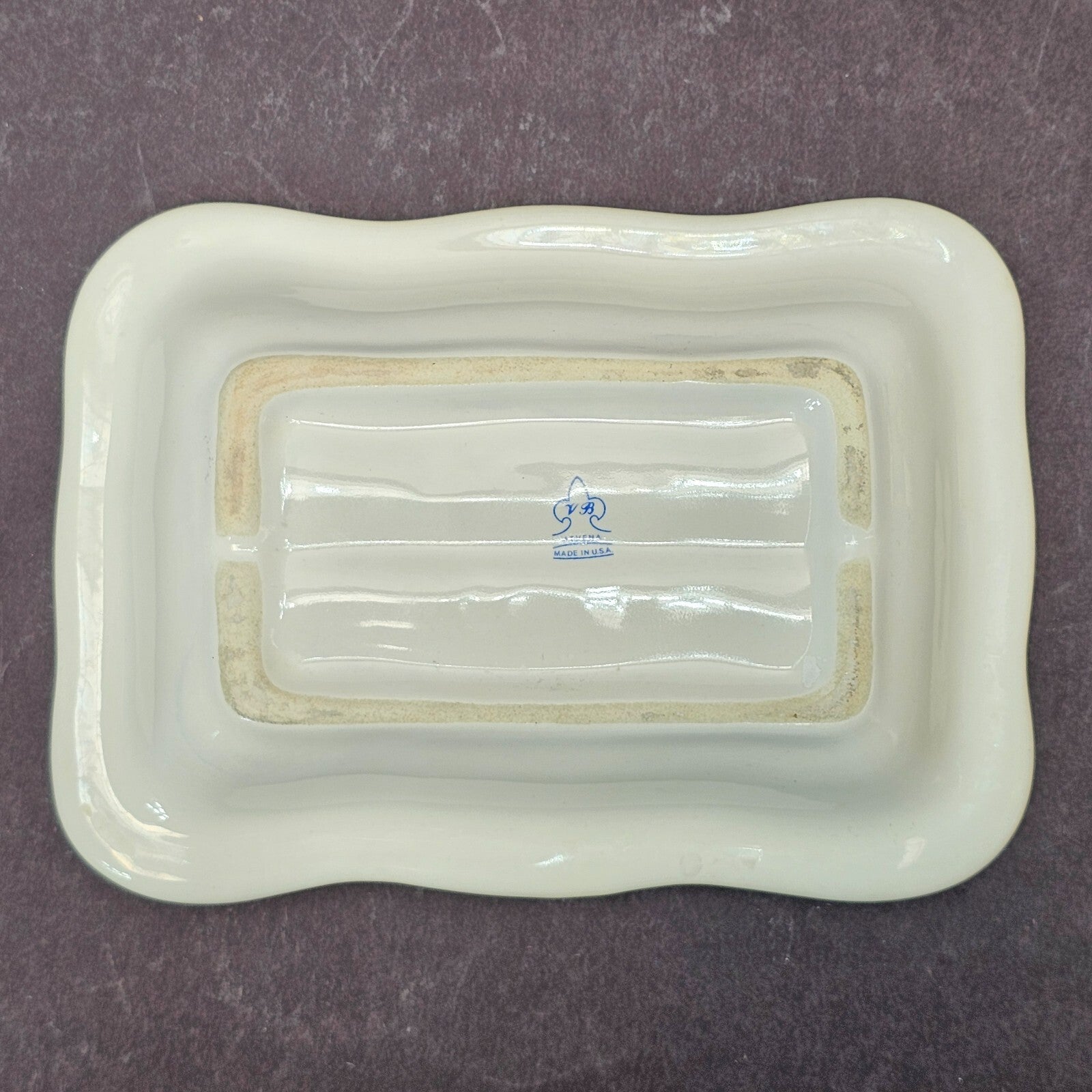 Set of 3 VB Athena California / Soap Dish / Toothbrush Holder / Tissue Box Cover