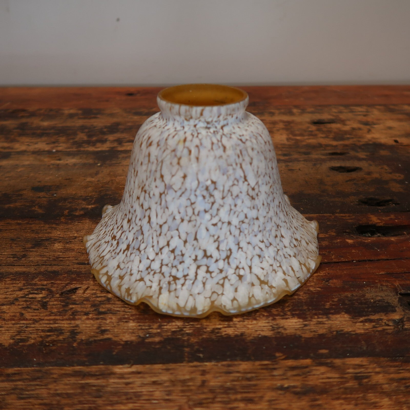 Vintage Pendant Light Fixture Shabby Chic White