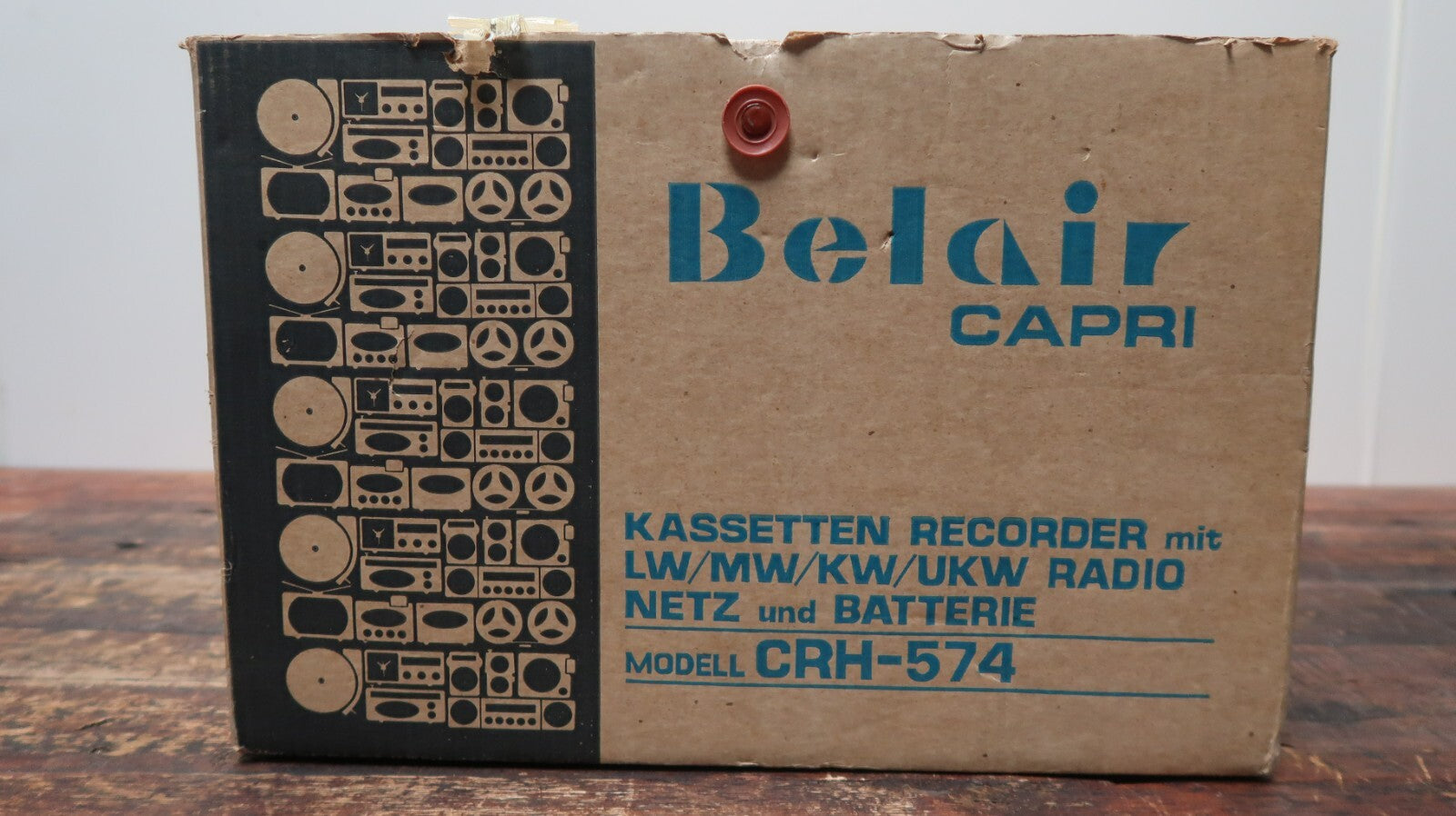 Cassetten Recorder CRH-574 LMKU + 1Kanal - Belair Enterprises Hawthorne CA