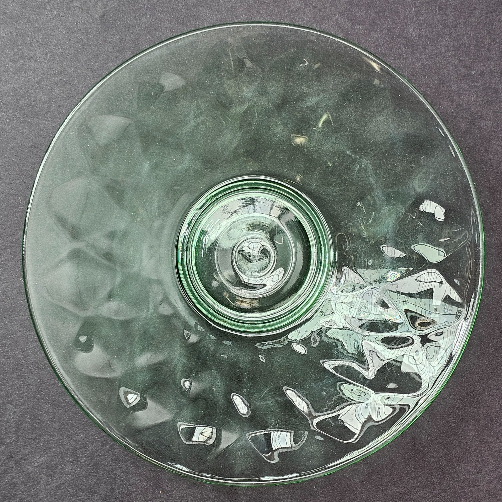 Heisey Yeoman Green Cup & Saucer Set (B)