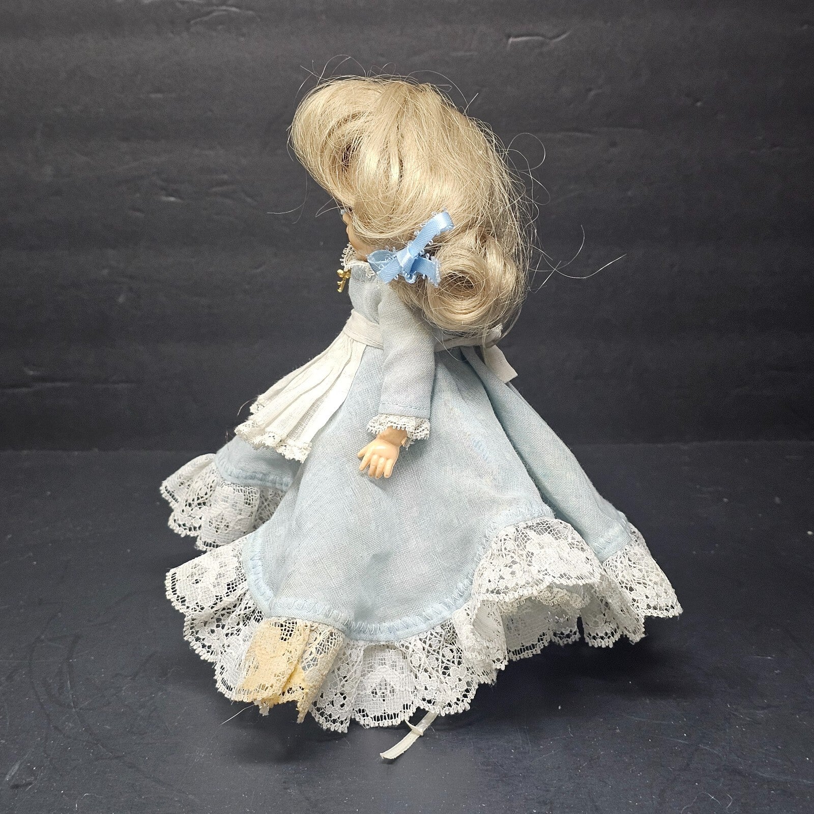 Vintage Virga Doll In Marlene Peterson Dress 8"