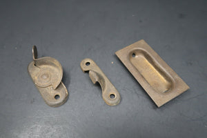 Vintage Window Latch Sash Lock With Lifter (T)
