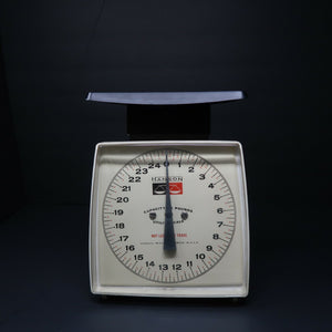 Vintage HANSON Kitchen 25 lb Scale H9" x W6" x D6.5" (2.11 lb)