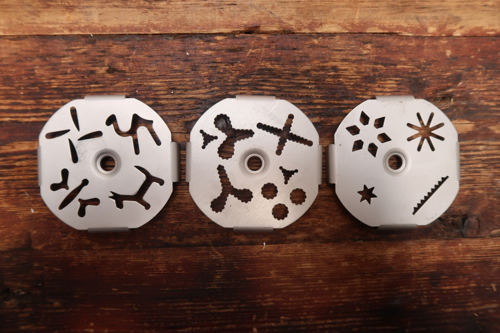 Vitality Aluminum dial-a-cookie Cookie Press with Directions & 3 Design Rings