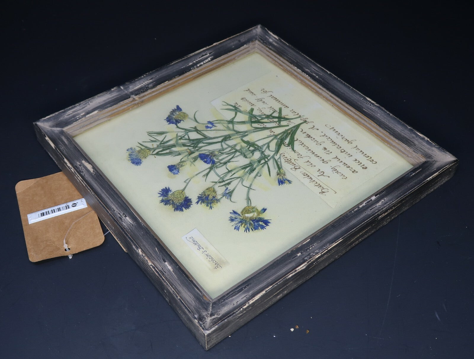 Shabby Chic Wall Art 9.5" x 9.5"