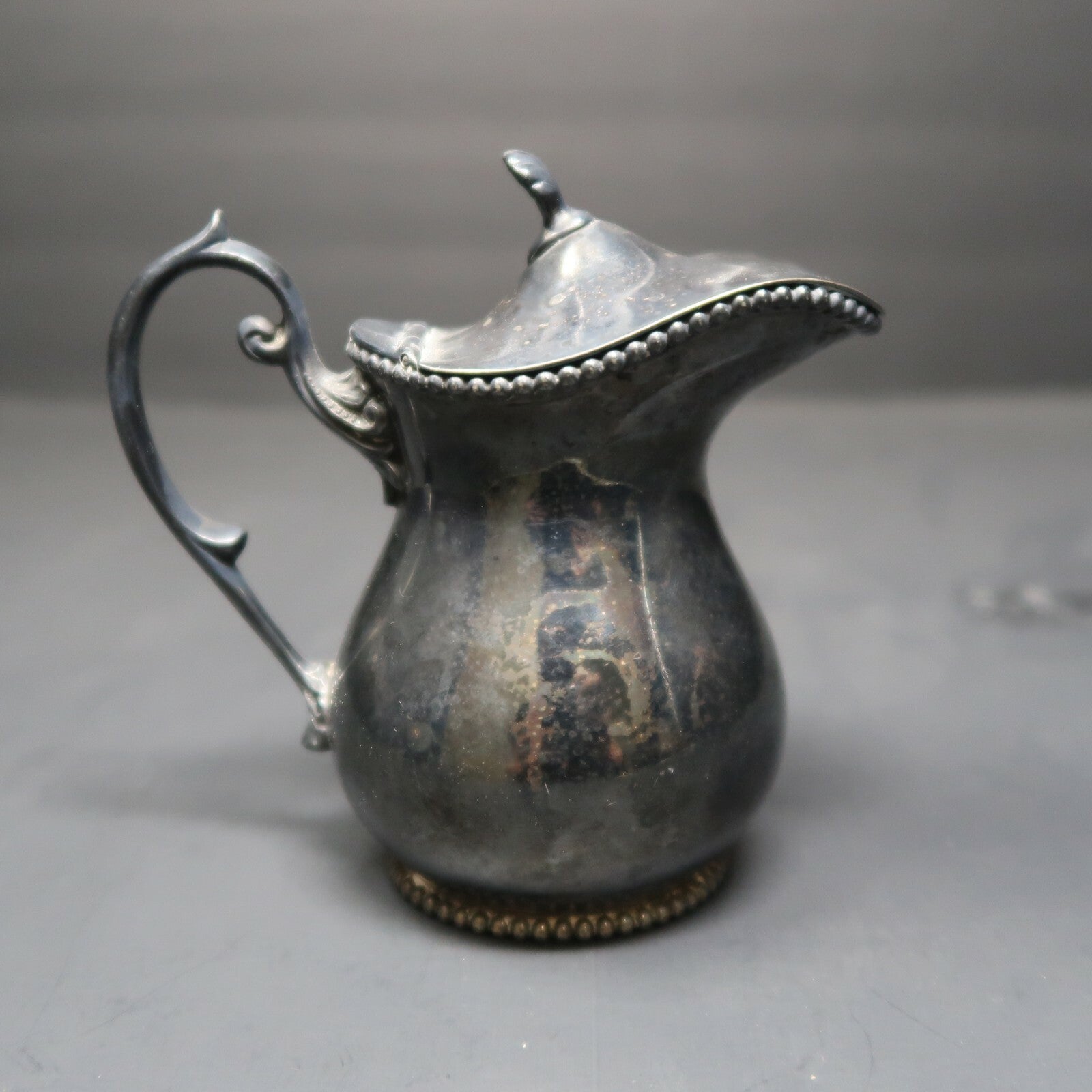 Vintage Barbour Silver Co. 4350 Creamer L4" x W2.25" x H4.25"