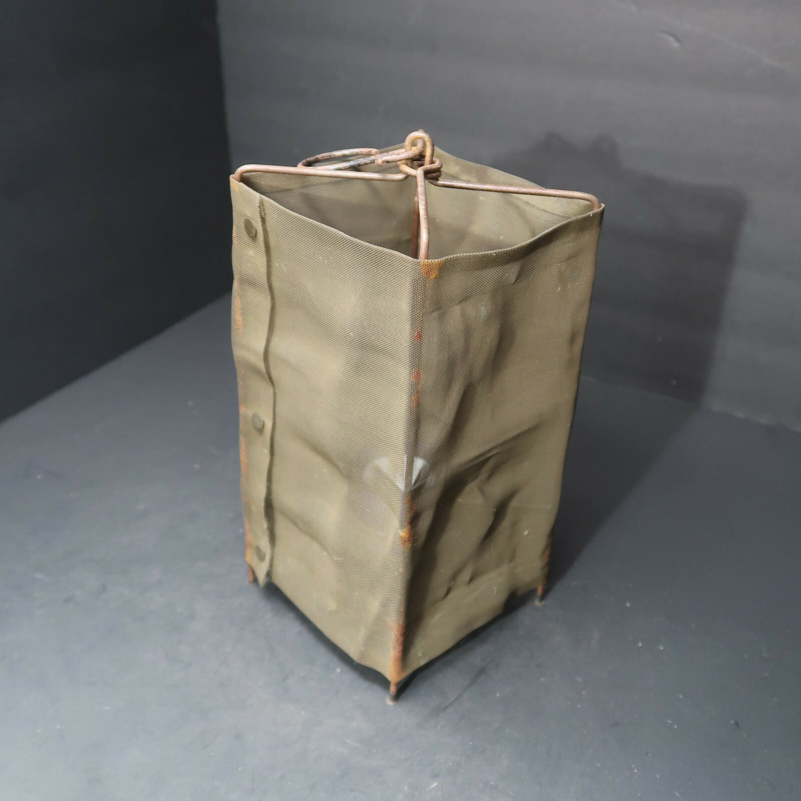 Rustic Metal Mesh Candle Holder Table Top Hanging 5" x 5" x H 9"