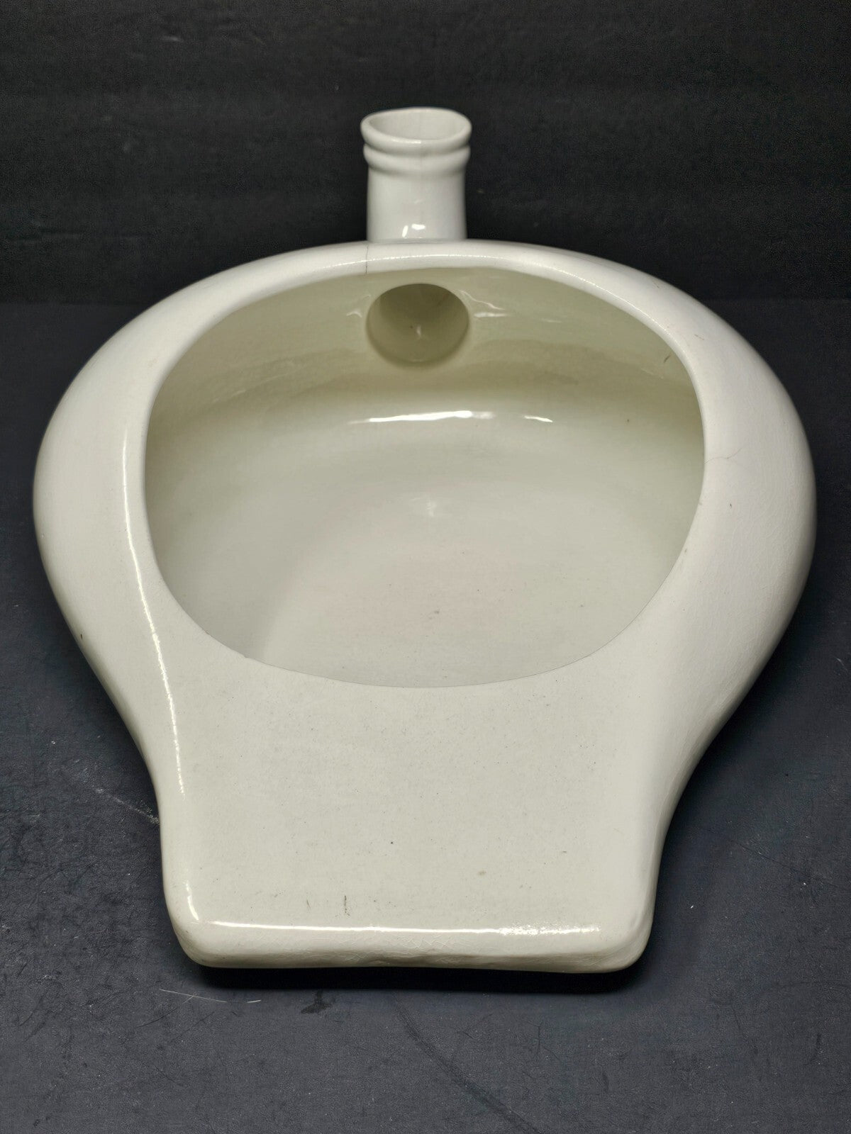 Antique White Porcelain Ironstone China Bed Pan