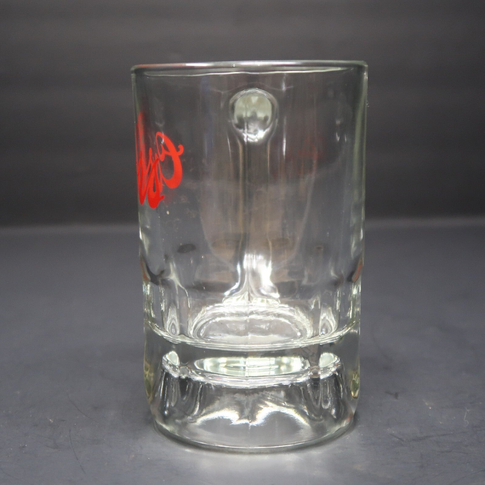 Vintage Coors Beer Glass Mug 12 fl oz. 3" x 3" x H 5" Heavy 1.5 lb.