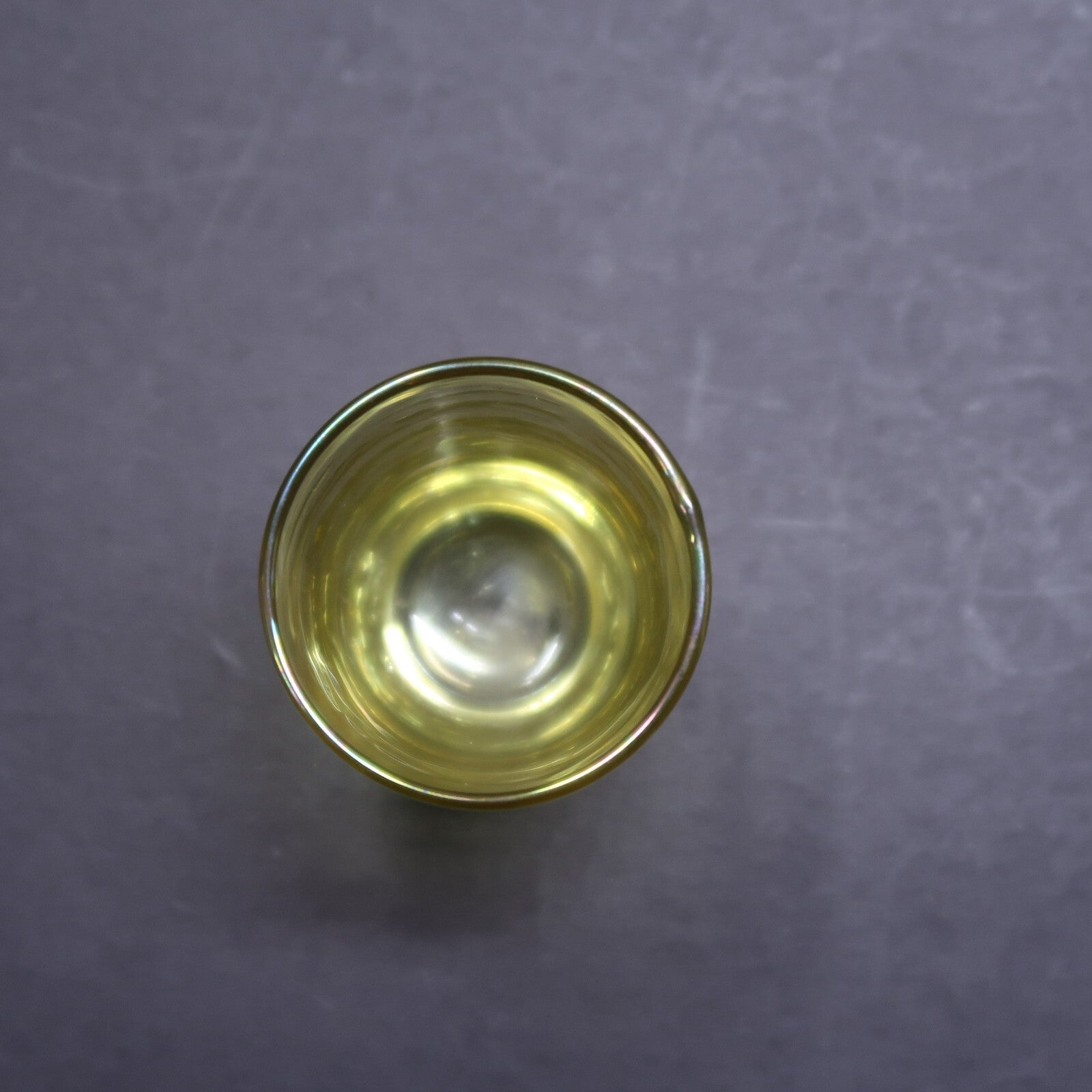 Carnival Glass Shot Glass H 2"