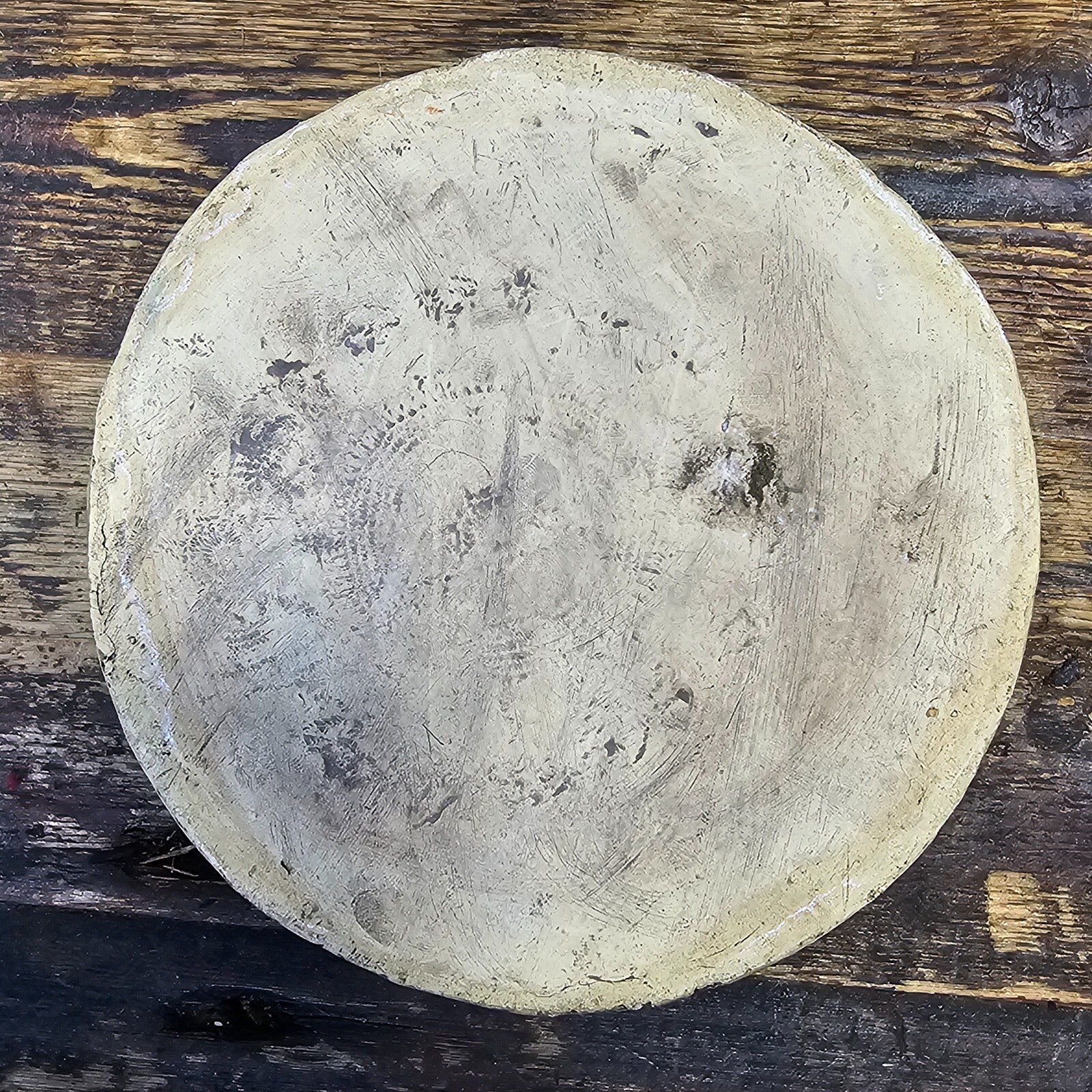 Studio Pottery Ceramic Planter Catch pot 7.25" Diameter x 4"H