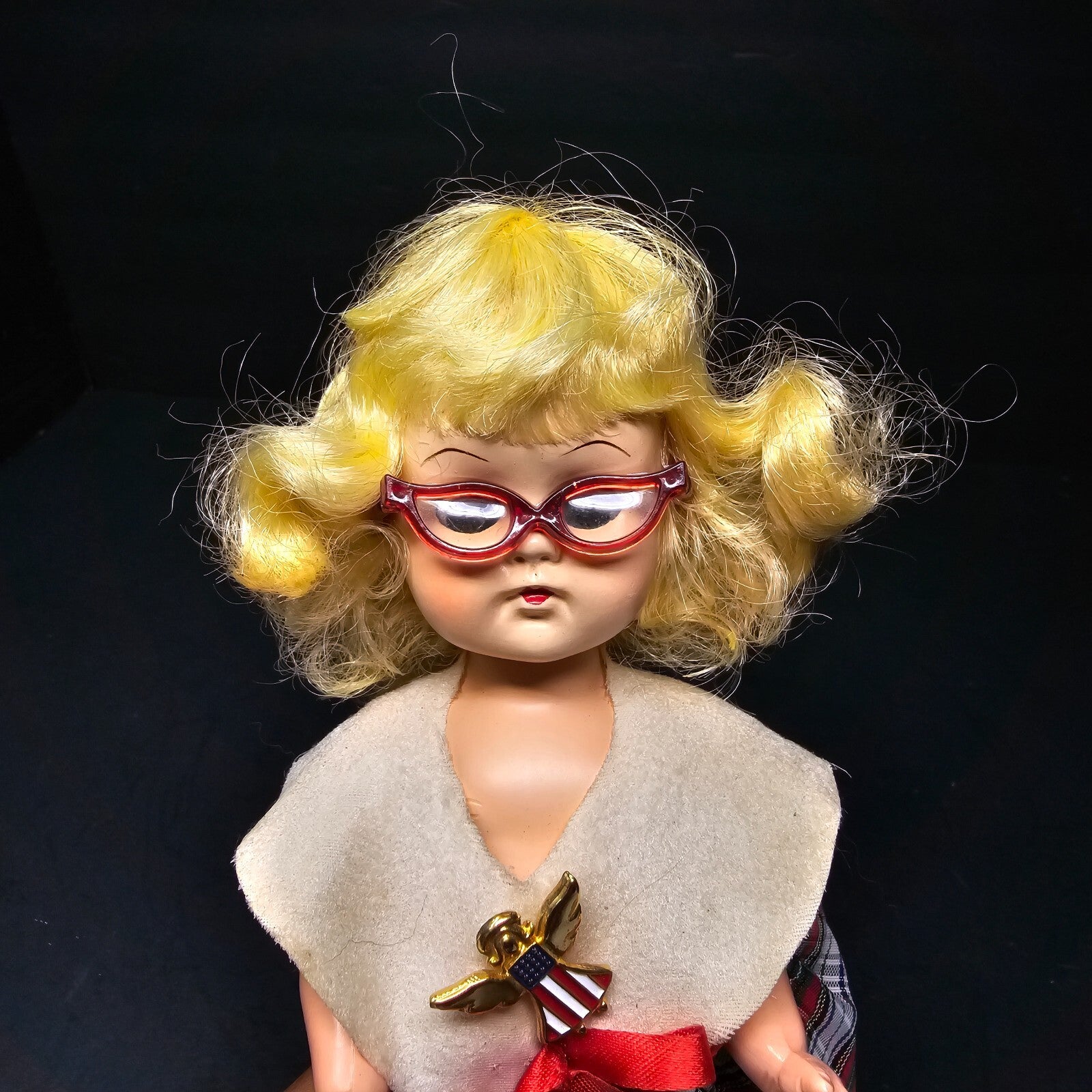 Vintage Girl Doll 9"