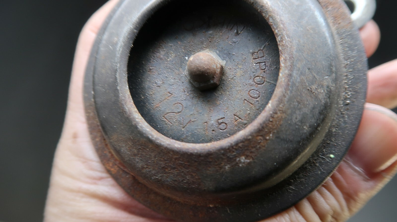 VINTAGE NIKKO MOTORCYCLE HORN 12 VOLT 100db 1.5A Made In Japan
