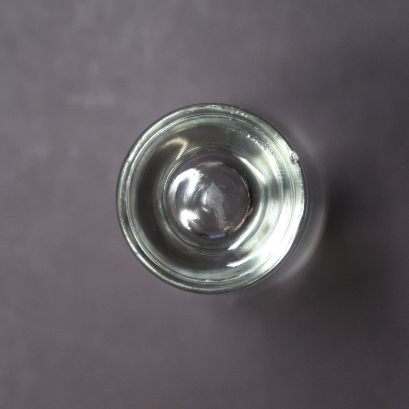 Etched Shot Glass Heavy Bottom H 2.9"