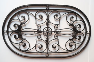 Metal Wall Decor Decorative Victorian Style Hanging Art 36" x 22" (9 lb)