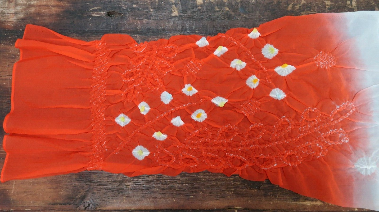 Vintage Japanese Summer Scarf 8ft x 1ft