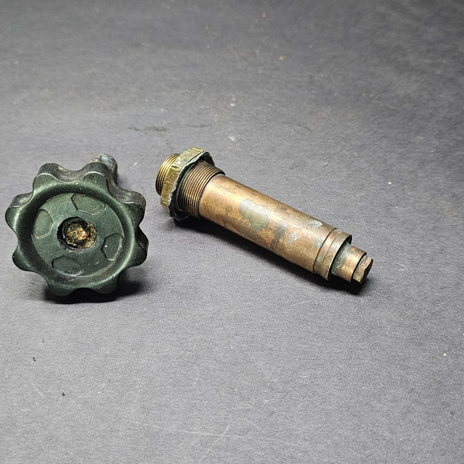 Vintage Dunlap Brass Blow Torch Model with Bakelite Handle (Sold As Parts)