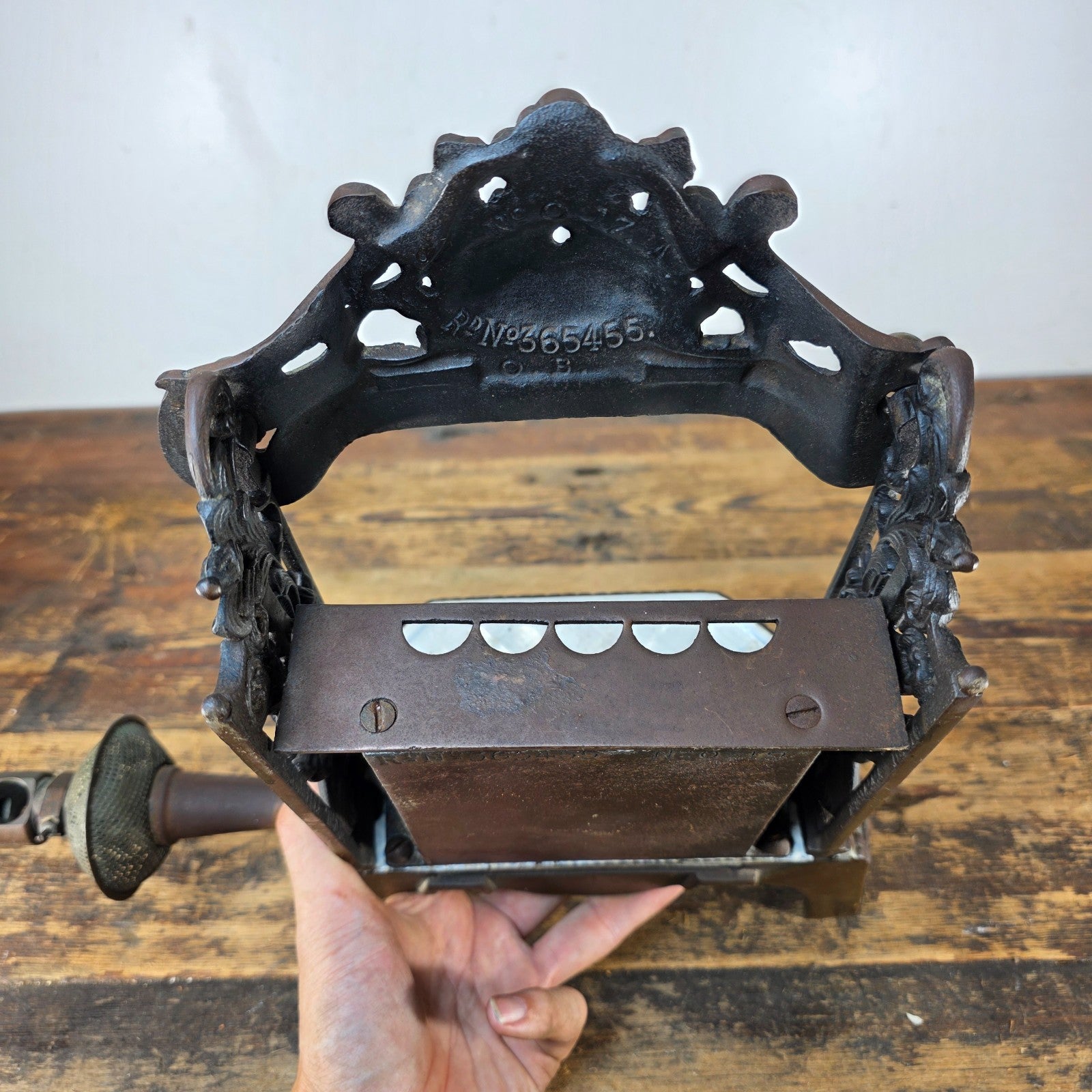 Antique Welsbach "Kern Radiator" Ornate Cast Iron Gas Heater (c.1895–1915)