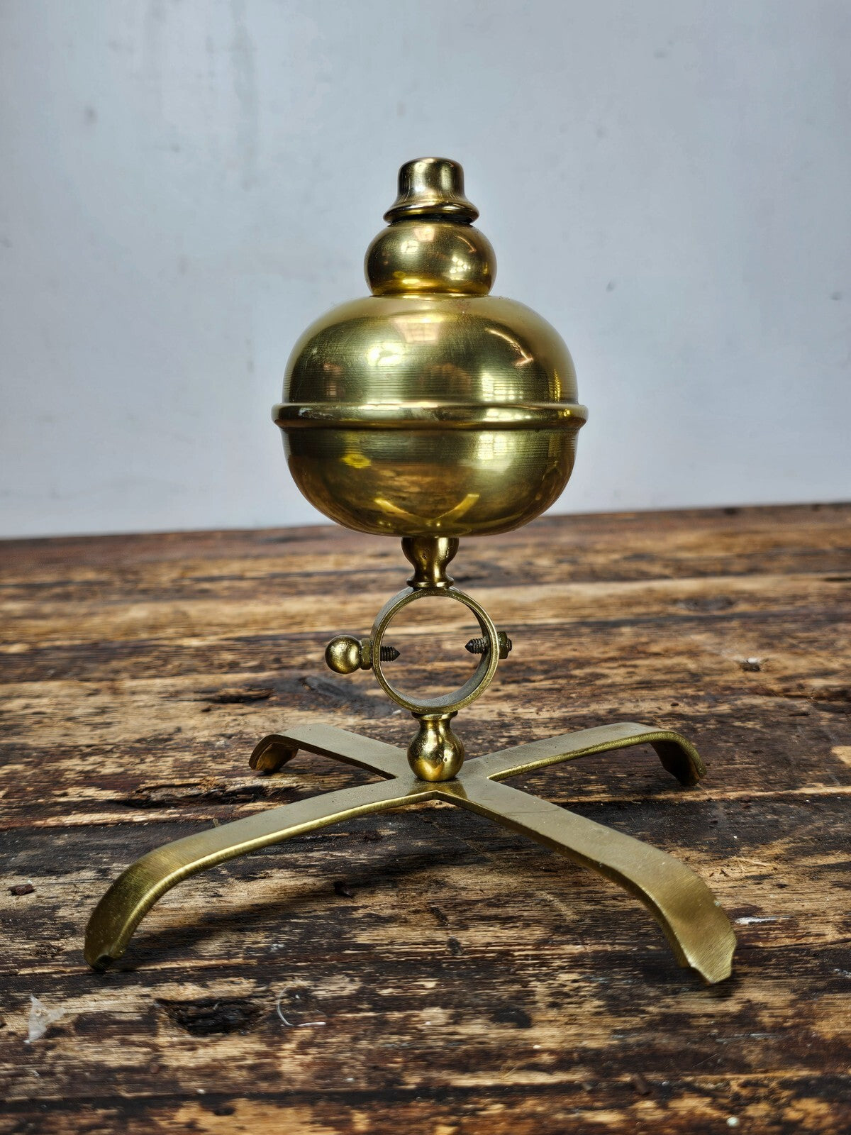 Set of 2 Brass Ornaments Vintage