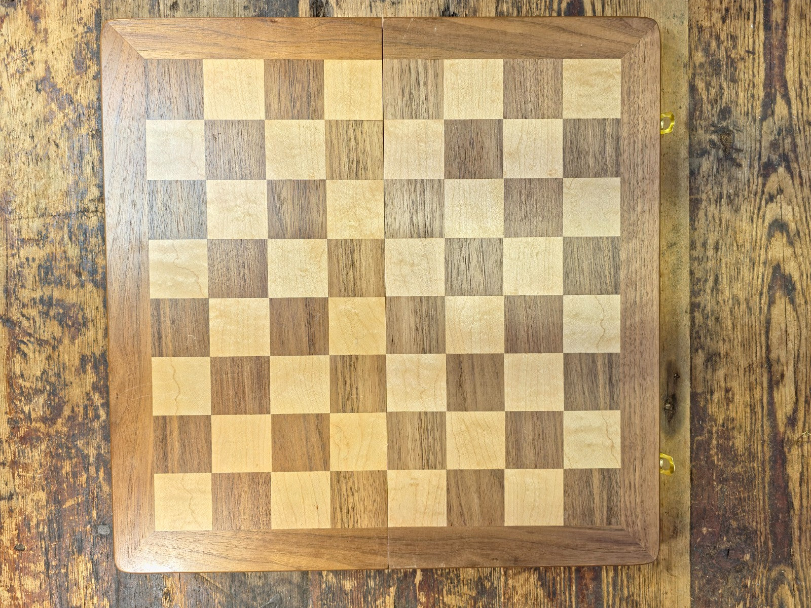 Handcrafted Wooden Folding Chess Set | 34 Pieces (Includes Extra Queens)