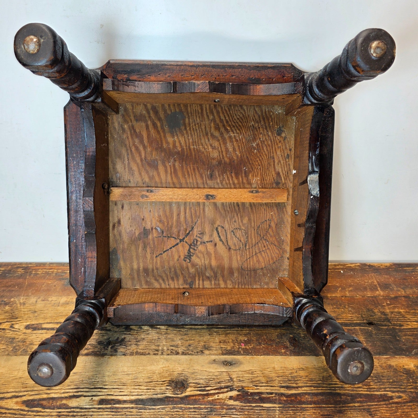 Antique Tile Top Table Sterling Furniture Santa Monica/Taylor Style California
