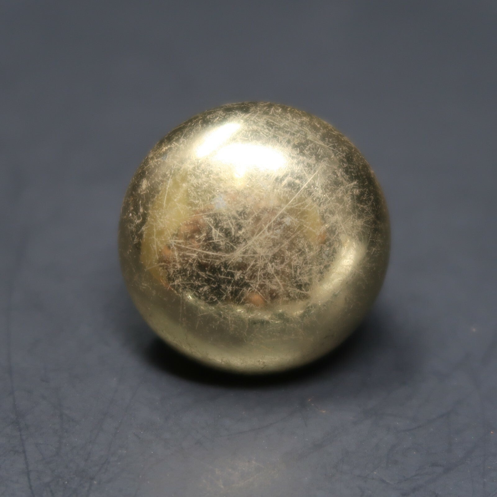 Vintage Brass Round Knob 1.5" x 1.5" x 1.2"