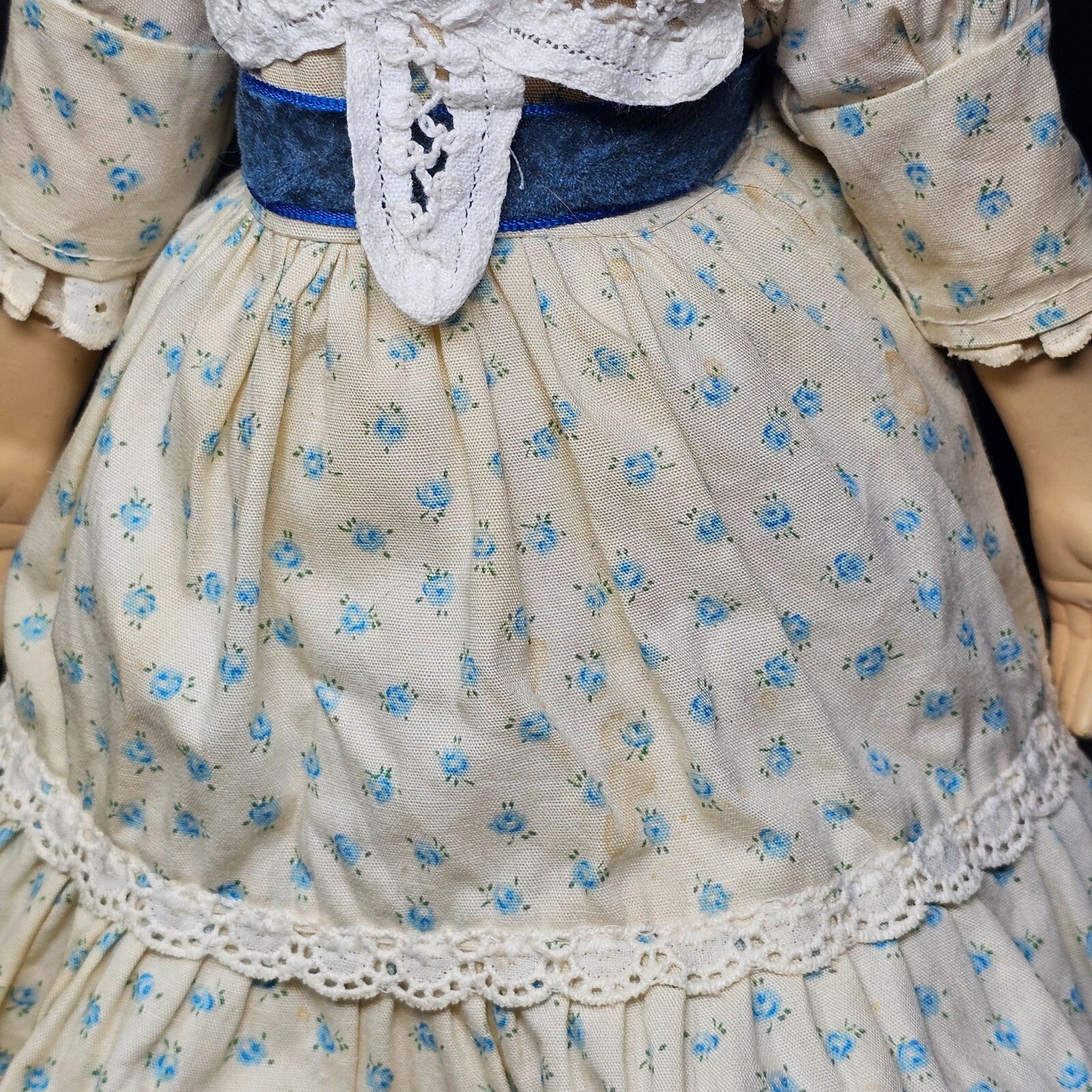 Vintage Limmer German Doll Paper Mache 17"