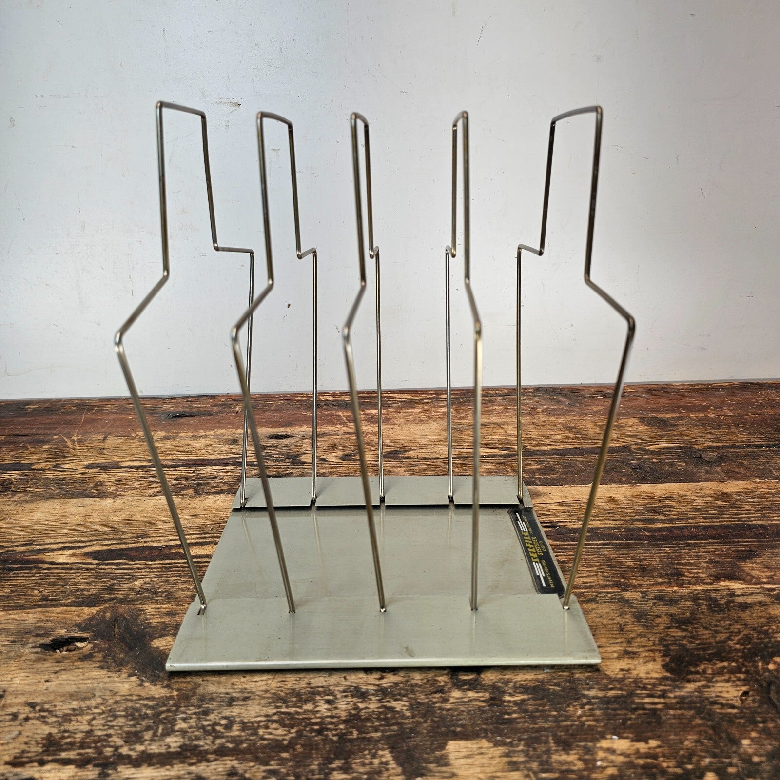 Vintage Norwegian-Made Paper Filing System by SELFILE Systemer