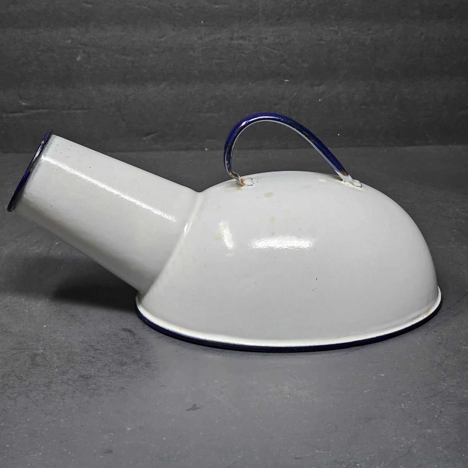 Vintage Cesco Columbian Hospital Enamel Urinal