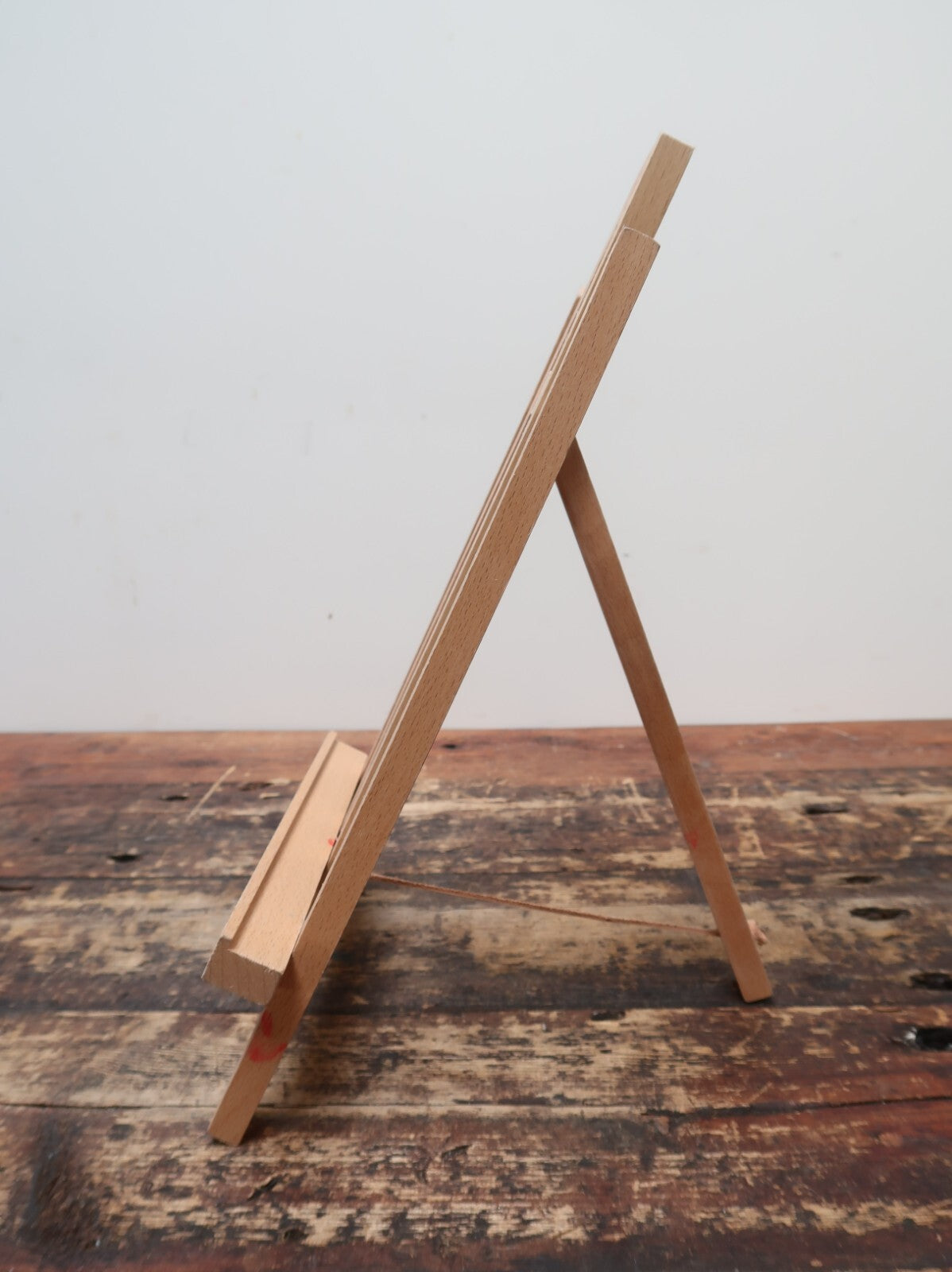 Small Wood Easel Tabletop Easel Stand 15.5" x 8.5" x 1.5" (Set of 2)