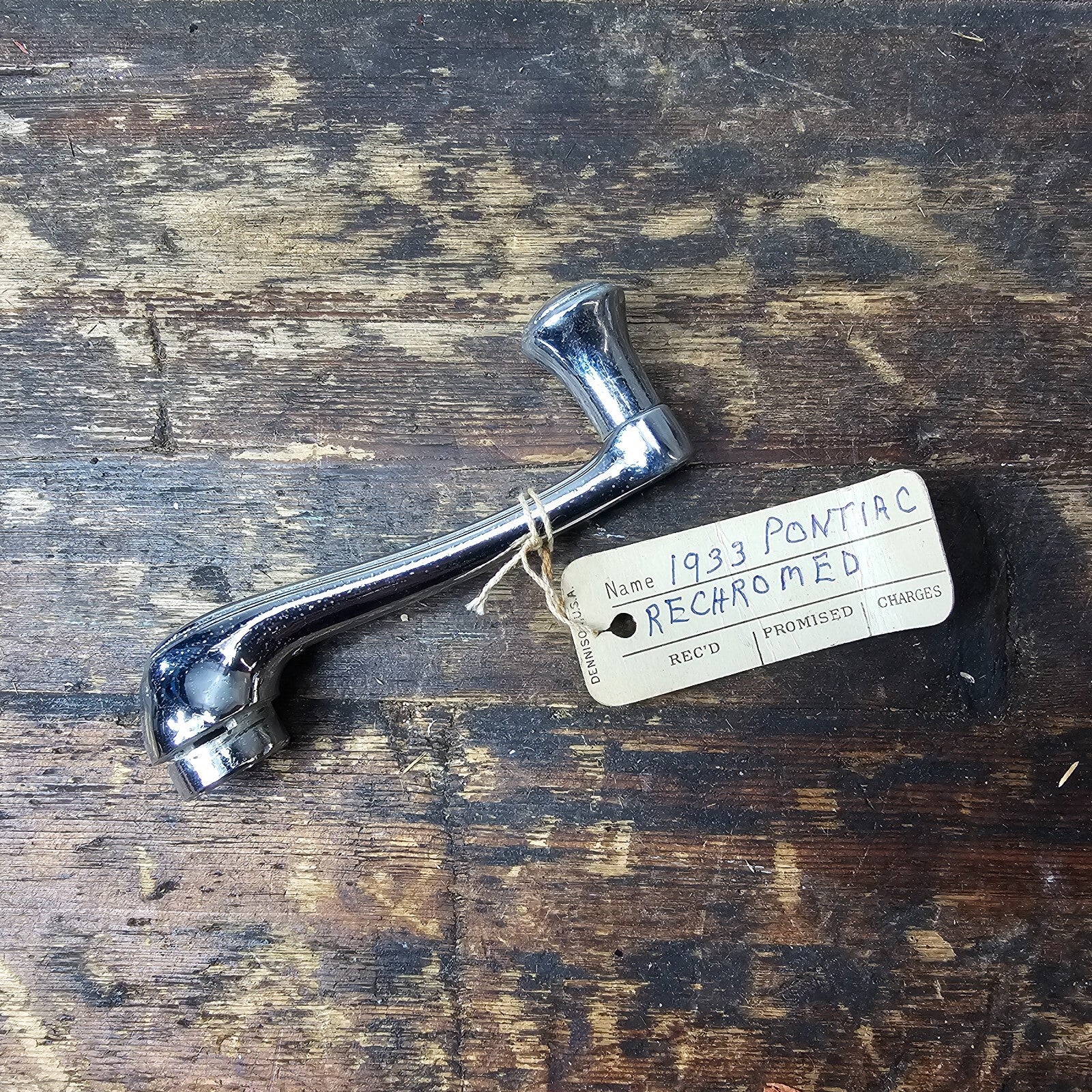 1933 Pontiac Window Crank Handle Antique