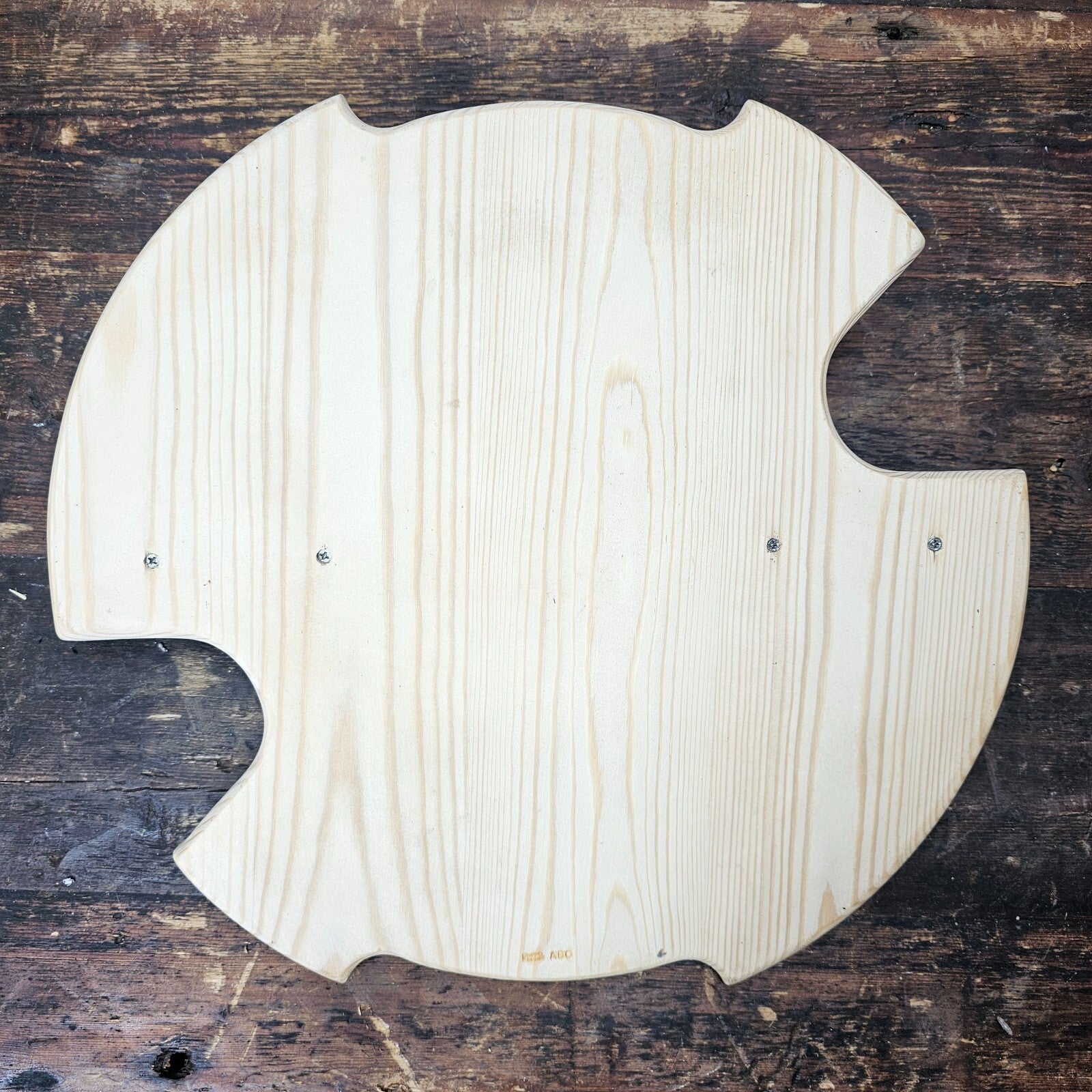 Wood Pot Lid 14.5" Diameter