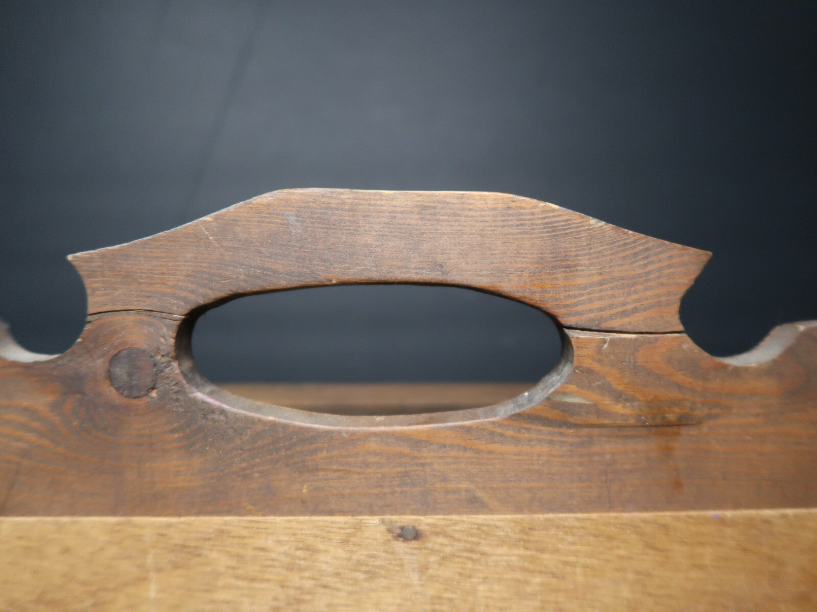 Vintage Wood Bread Box Rustic Wooden Box Farmhouse 16” X 11” X H 11.5”