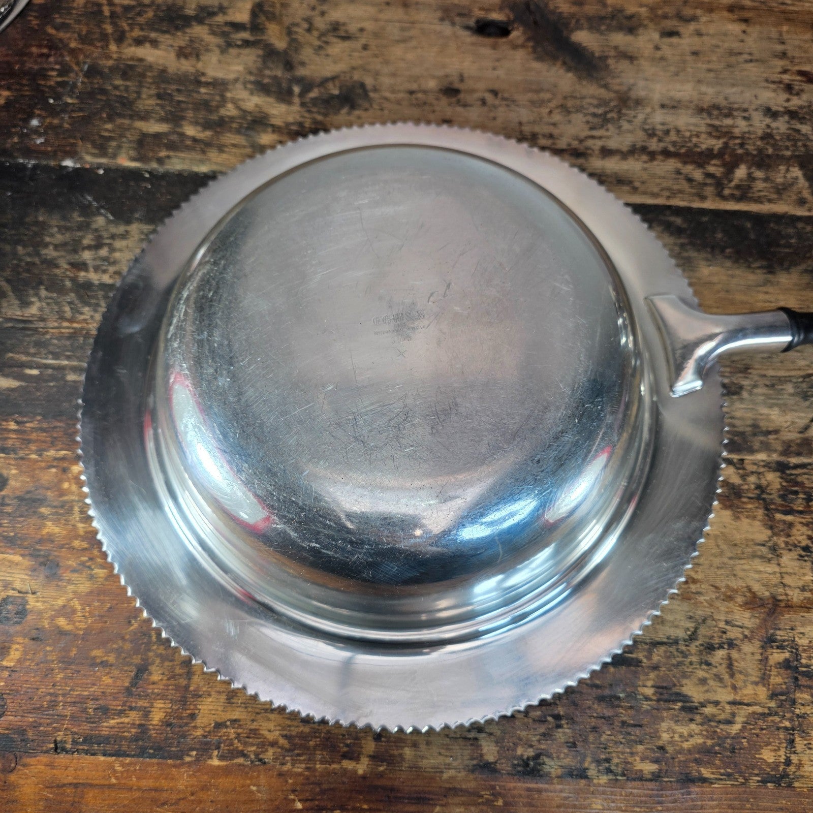 Antique International Silver Co. Silver Plate Chafing Dish – Complete with Stand