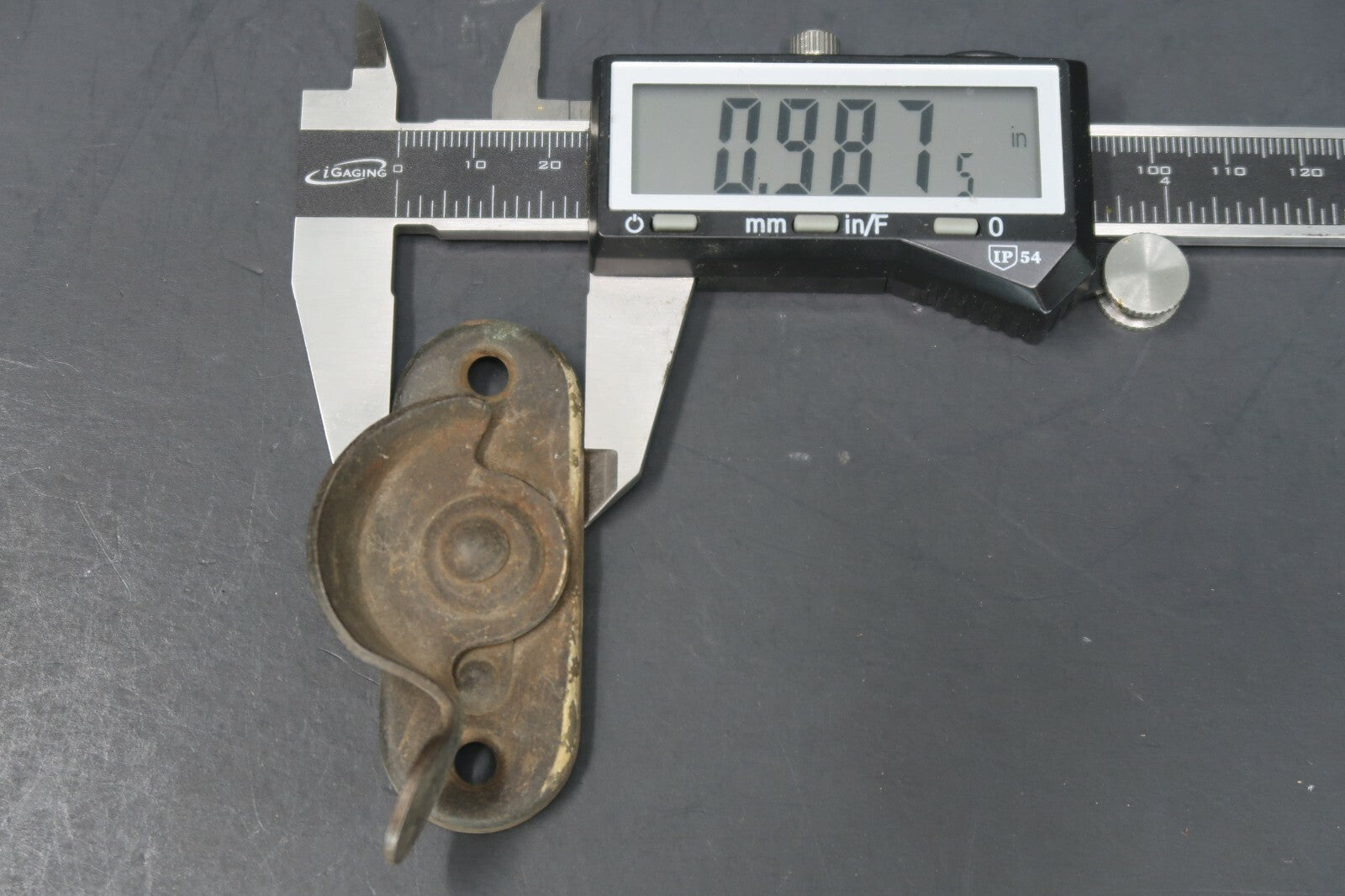Vintage Window Latch Sash Lock With Lifter (T)