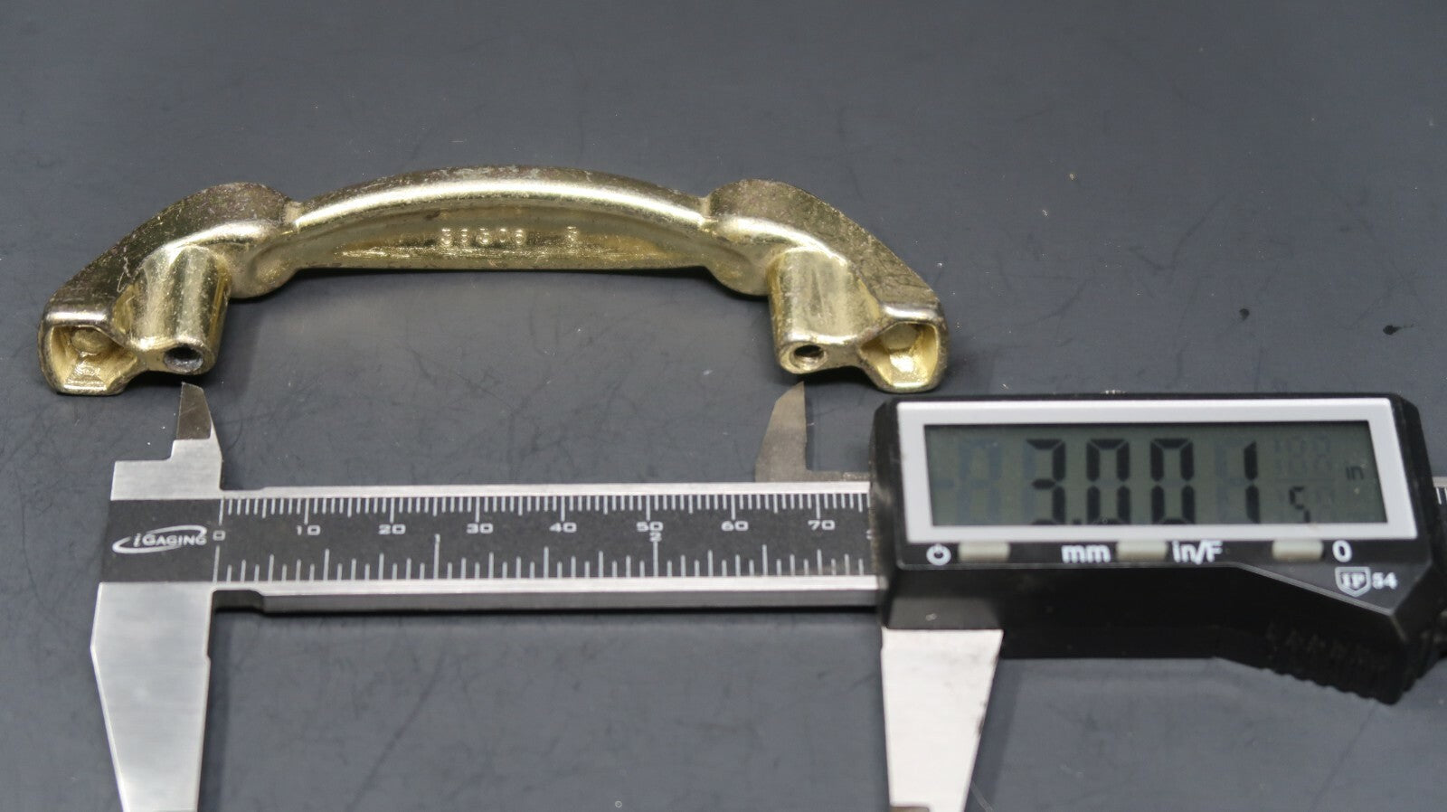 Set of 2 Brass Drawer Pull