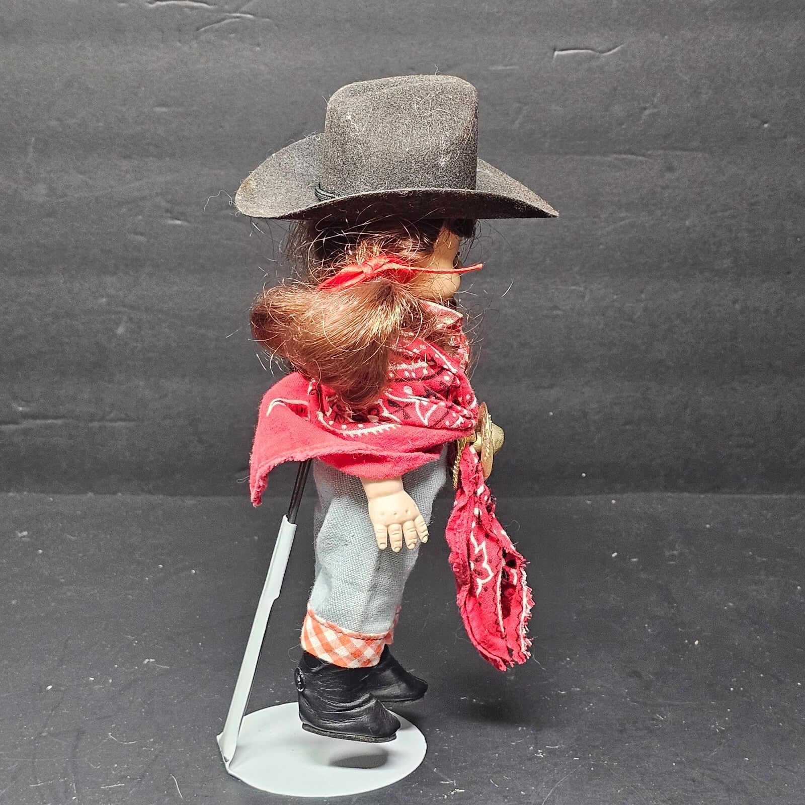 Vintage 8" Playmates Doll #5081 In Western Outfits