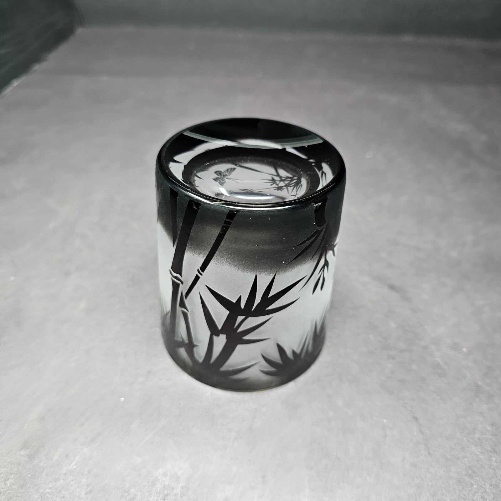 Hand Blown Asian Style Whisky Tumbler Stemless Wine Glass