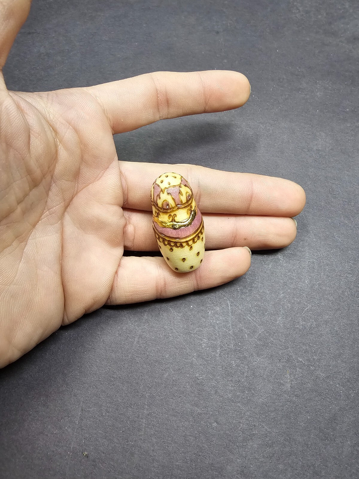 5 pcs Russian Matryoshka Nesting Dolls Signed