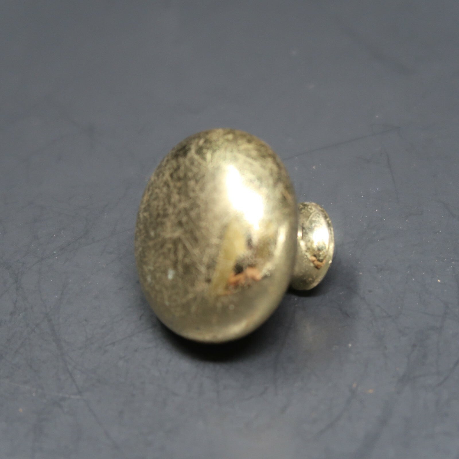 Vintage Brass Round Knob 1.5" x 1.5" x 1.2"