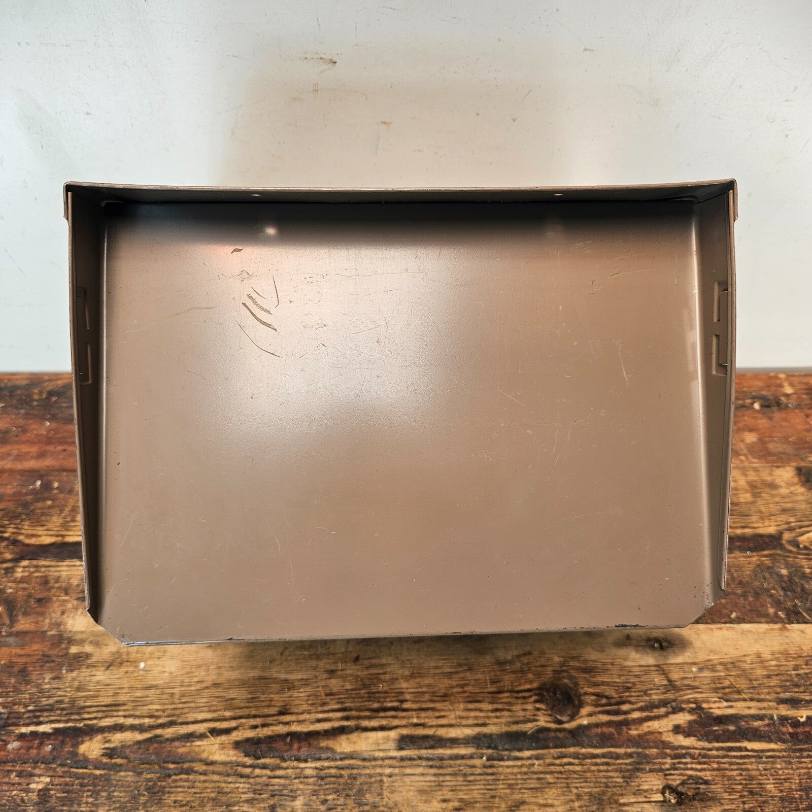 Vintage 4-Tier Wall-Mounted / Desktop Steel File Organizer