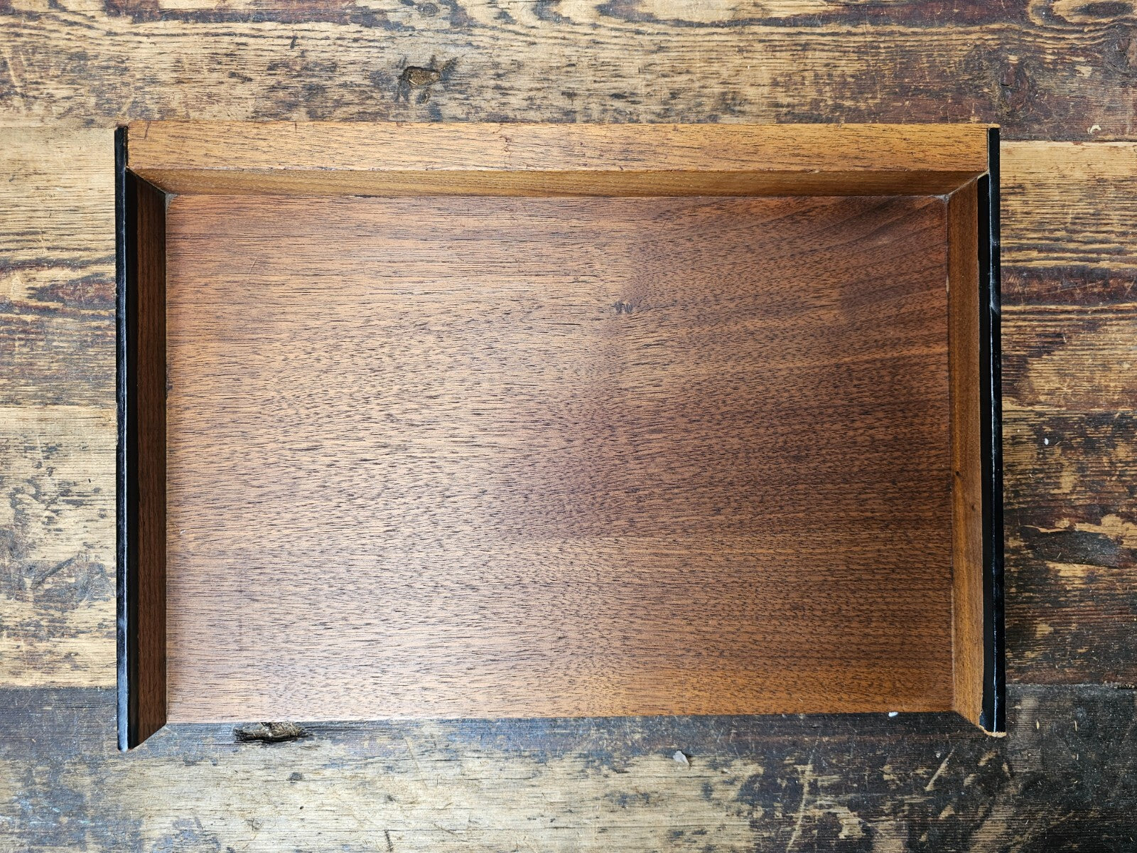 Mid-Century Modern Desktop Organizer/Paper Tray by Qualiton, Los Angeles, CA