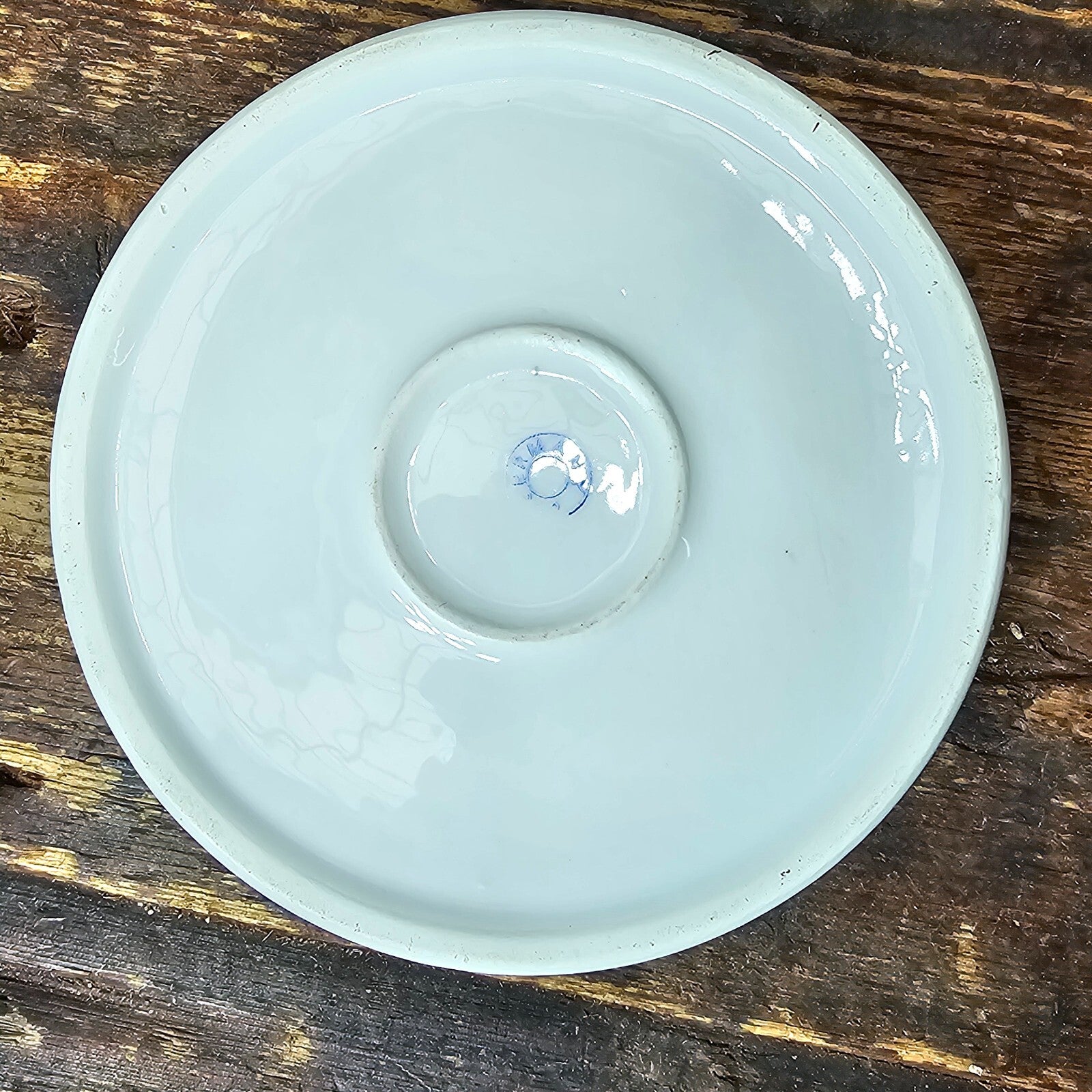 Antique German Porcelain Toddler Bowl Dish Pet Bowl Washday Theme
