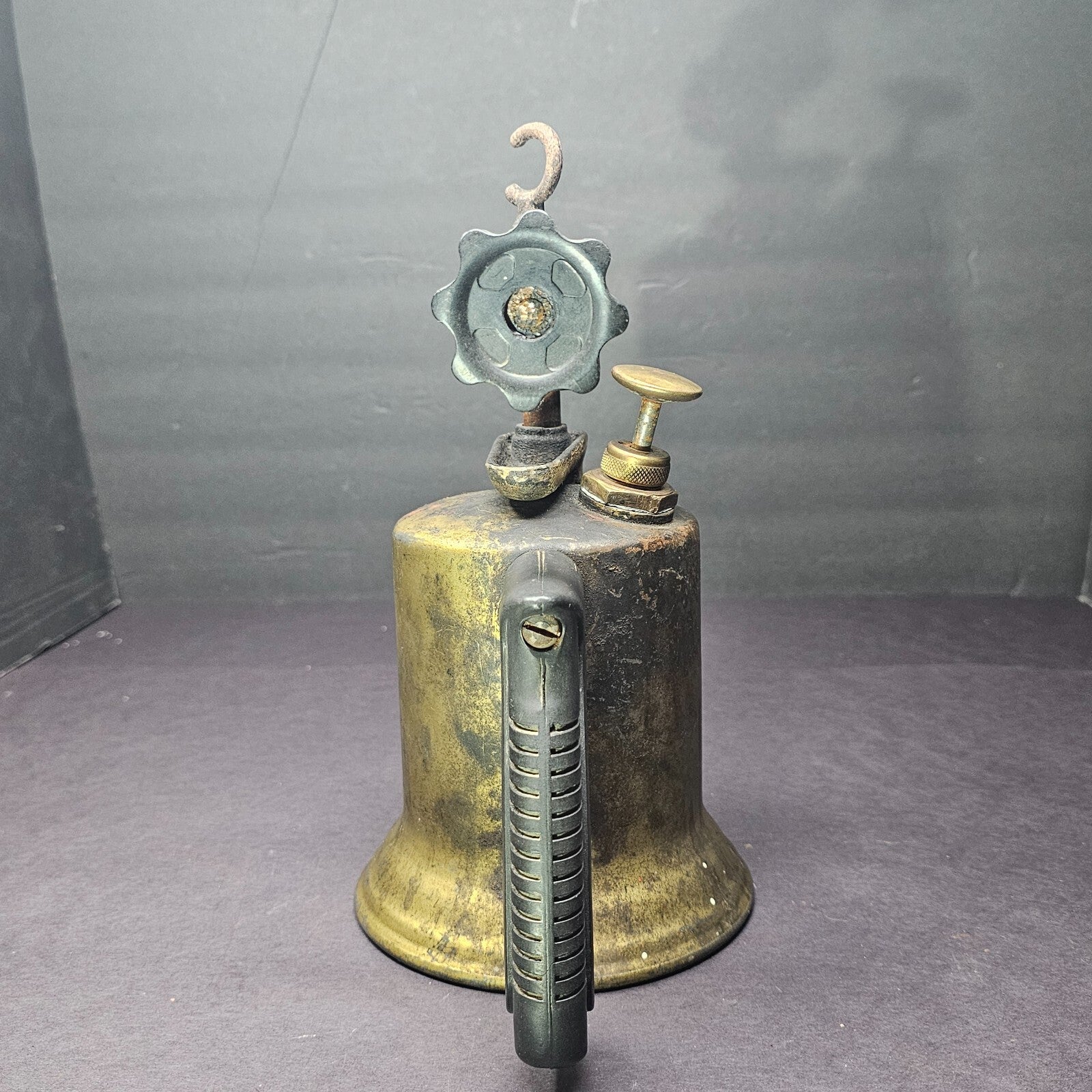 Vintage Dunlap Brass Blow Torch Model with Bakelite Handle (Sold As Parts)