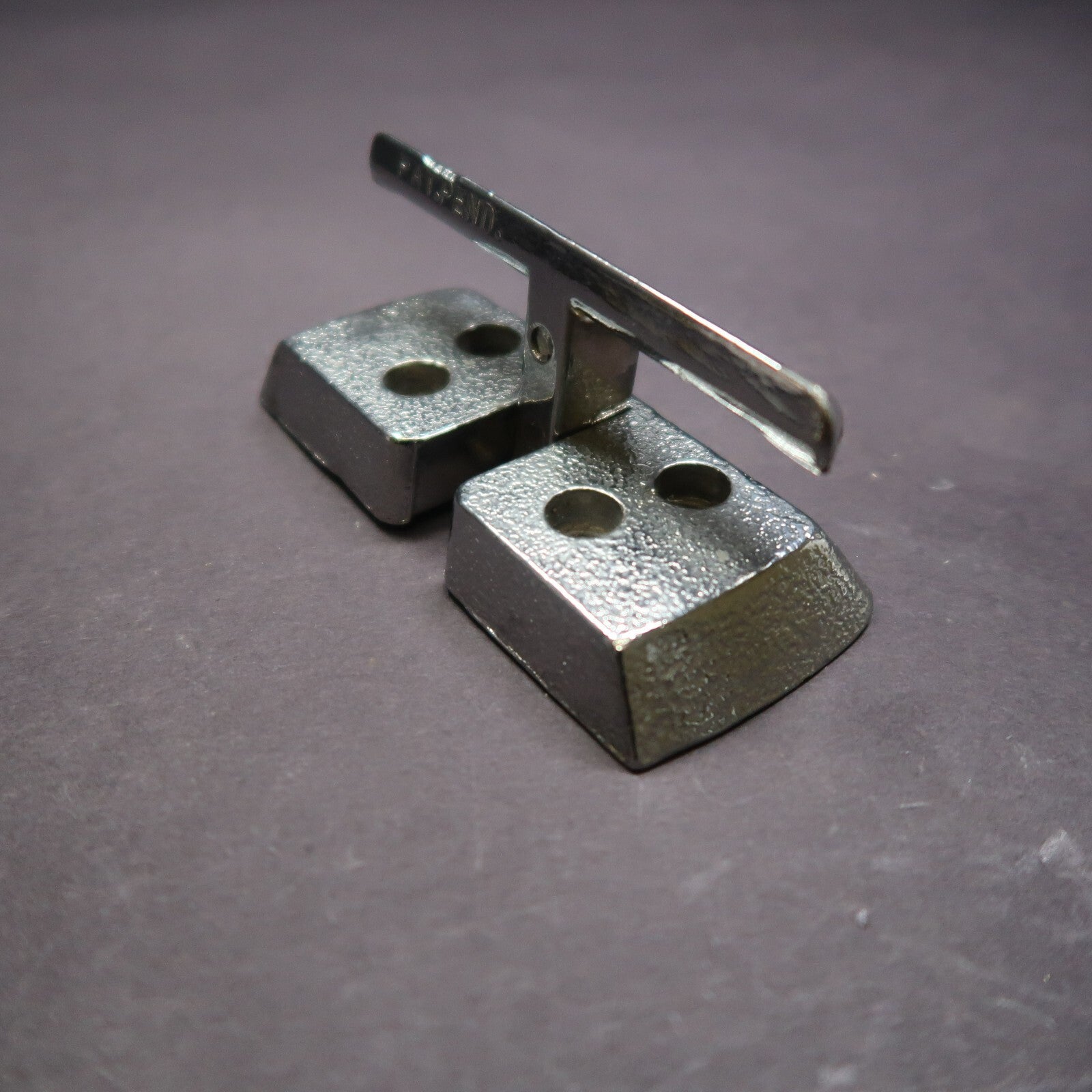 Clark Industrial Folding Chrome Boat Cleat Vintage