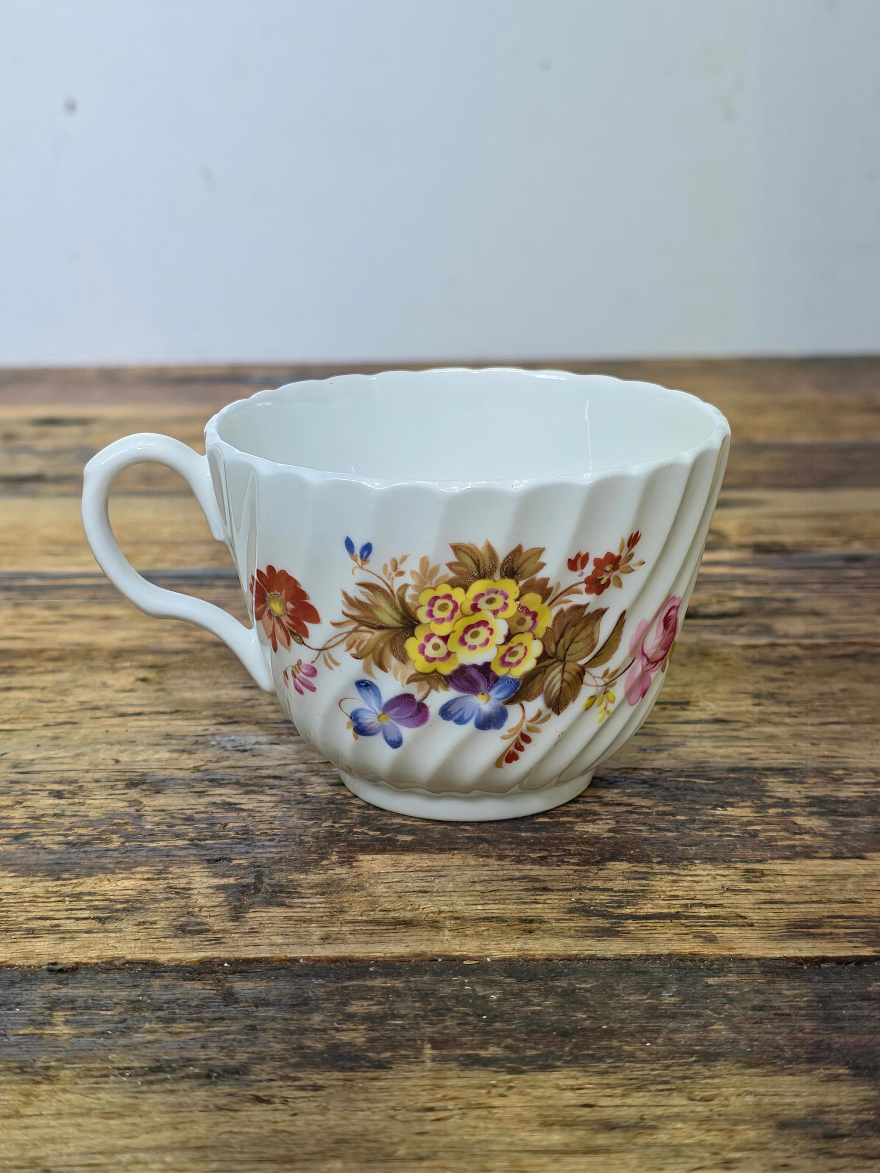 Vintage Aynsley England "Summertime" Fine Bone China Tea Cup